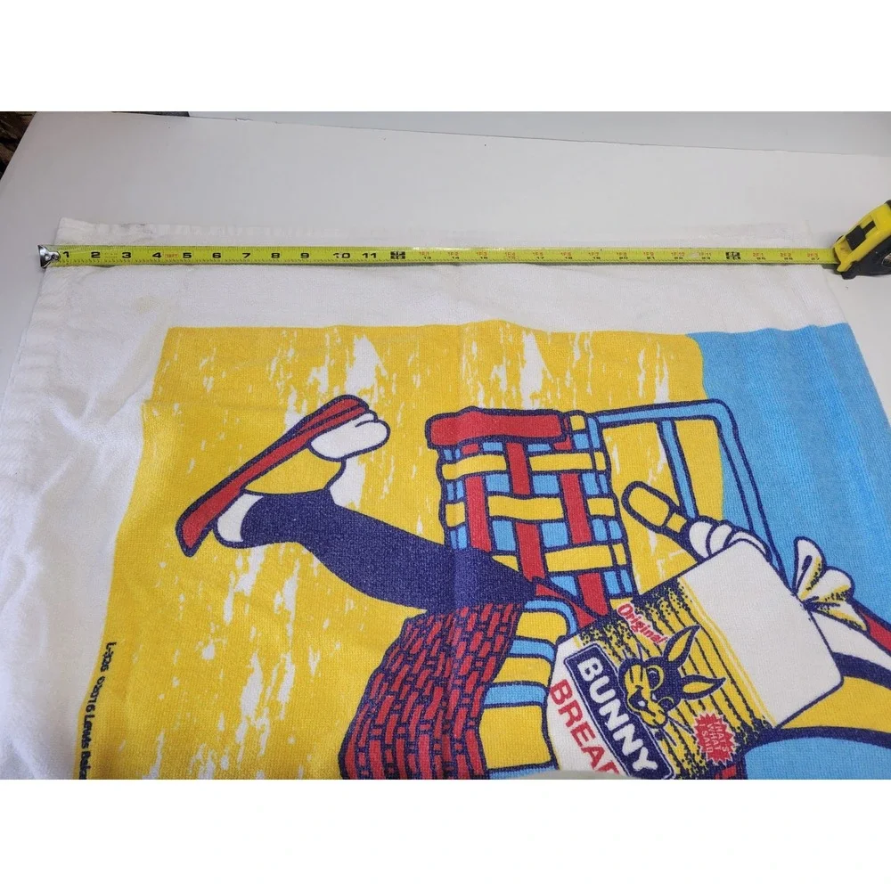 Bunny Bread Beach Towel Thats What I Said Lewis Bakeries Mascot  2016 54x32‎